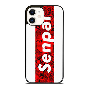 SENPAI ANIME STRIPE LOGO iPhone 12 Case Cover