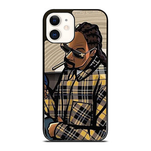 SNOOP DOG RAPPER CARTOON iPhone 12 Case Cover SNOOP DOG RAPPER CARTOON iPhone 12 Case Cover