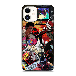 SPIDER-MAN MILES MORALES COLLAGE iPhone 12 Case Cover SPIDER-MAN MILES MORALES COLLAGE iPhone 12 Case Cover