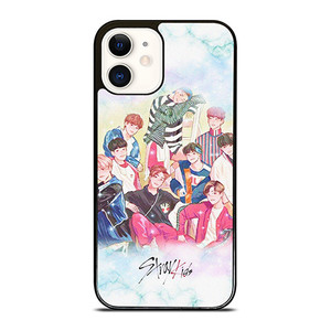STRAY KIDS ANIME ART iPhone 12 Case Cover