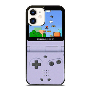 SUPER MARIO GAME BOY ADVANCE SP iPhone 12 Case Cover SUPER MARIO GAME BOY ADVANCE SP iPhone 12 Case Cover