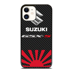 SUZUKI GSX S CARBON EMBLEM iPhone 12 Case Cover SUZUKI GSX S CARBON EMBLEM iPhone 12 Case Cover