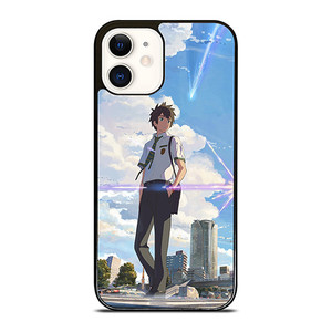 TAKI TACHIBANA KIMI NO NAWA YOUR NAME iPhone 12 Case Cover TAKI TACHIBANA KIMI NO NAWA YOUR NAME iPhone 12 Case Cover