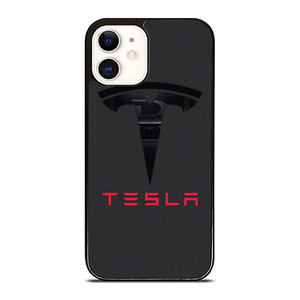 TESLA SILHOUETTE LOGO ICON iPhone 12 Case Cover TESLA SILHOUETTE LOGO ICON iPhone 12 Case Cover