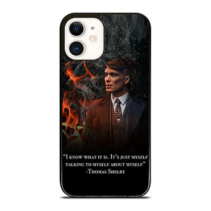 THOMAS SHELBY PEAKY BLINDERS QUOTES iPhone 12 Case Cover