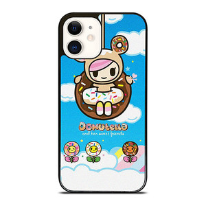 TOKIDOKI DONUTELLA CARTOON iPhone 12 Case Cover TOKIDOKI DONUTELLA CARTOON iPhone 12 Case Cover