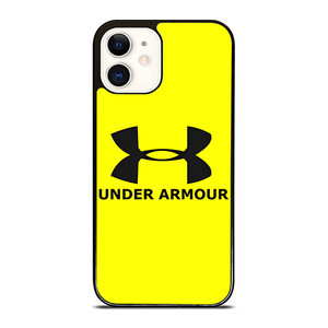 UNDER ARMOUR YELLOW LOGO ICON iPhone 12 Case Cover UNDER ARMOUR YELLOW LOGO ICON iPhone 12 Case Cover