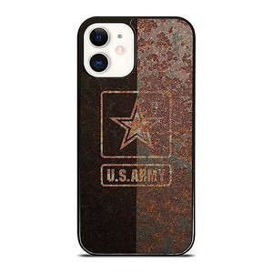 US ARMY RUSTY LOGO iPhone 12 Case Cover US ARMY RUSTY LOGO iPhone 12 Case Cover