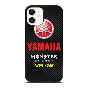 YAMAHA RACING VR46 CARBON LOGO iPhone 12 Case Cover YAMAHA RACING VR46 CARBON LOGO iPhone 12 Case Cover
