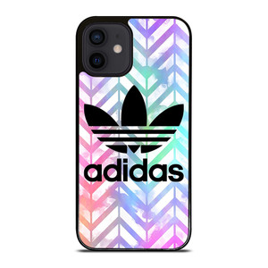 ADIDAS COLORFUL ZIG ZAG LOGO iPhone 12 Mini Case Cover ADIDAS COLORFUL ZIG ZAG LOGO iPhone 12 Mini Case Cover