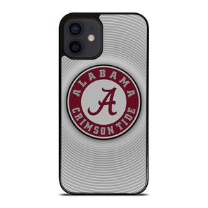 ALABAMA CRIMSON TIDE CIRCLE TEXTURE iPhone 12 Mini Case Cover ALABAMA CRIMSON TIDE CIRCLE TEXTURE iPhone 12 Mini Case Cover