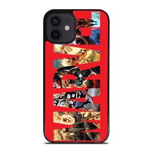 ALL MARVEL SUPERHERO LOGO iPhone 12 Mini Case Cover ALL MARVEL SUPERHERO LOGO iPhone 12 Mini Case Cover