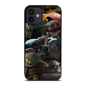 BABY YODA STAR WARS COLLAGE iPhone 12 Mini Case Cover BABY YODA STAR WARS COLLAGE iPhone 12 Mini Case Cover