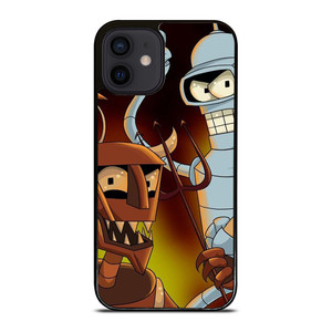 BENDER ROBOT DEVIL FUTURAMA CARTOON iPhone 12 Mini Case Cover
