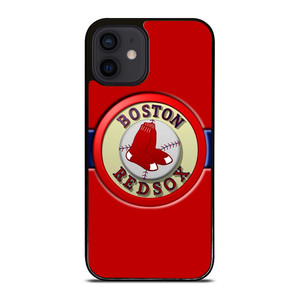 BOSTON RED SOX RED EMBLEM iPhone 12 Mini Case Cover BOSTON RED SOX RED EMBLEM iPhone 12 Mini Case Cover