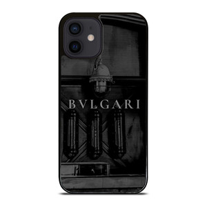 BUGARI BLACK WHITE iPhone 12 Mini Case Cover BUGARI BLACK WHITE iPhone 12 Mini Case Cover