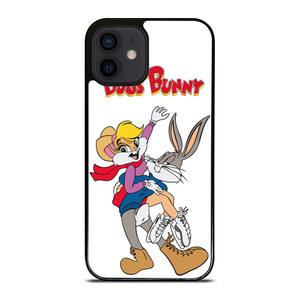 BUGS BUNNY AND LOLA BUNNY CUTE iPhone 12 Mini Case Cover