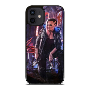 CYBERPUNK 2077 GIRL iPhone 12 Mini Case Cover