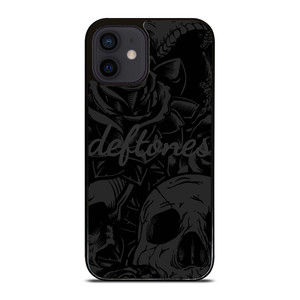 DEFTONES LOGO ALL BLACK iPhone 12 Mini Case Cover DEFTONES LOGO ALL BLACK iPhone 12 Mini Case Cover