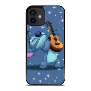 DISNEY STICH PLAYING GUITAR iPhone 12 Mini Case Cover DISNEY STICH PLAYING GUITAR iPhone 12 Mini Case Cover