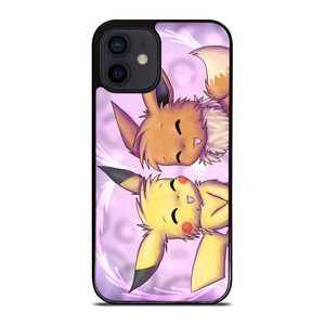 EEVEE PIKACHU POKEMON GAMES iPhone 12 Mini Case Cover