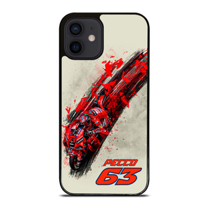 FRANCESCO BAGNAIA PECCO 63 MOTO GP iPhone 12 Mini Case Cover FRANCESCO BAGNAIA PECCO 63 MOTO GP iPhone 12 Mini Case Cover