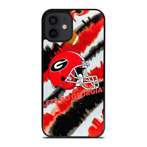 GEORGIA BULLDOGS FOOTBALL PSYCHEDELIC ART iPhone 12 Mini Case Cover GEORGIA BULLDOGS FOOTBALL PSYCHEDELIC ART iPhone 12 Mini Case Cover