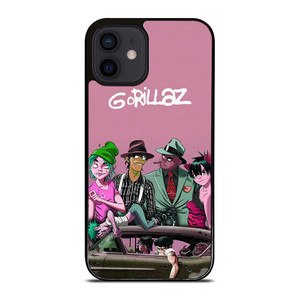 GORILLAZ BAND PINK iPhone 12 Mini Case Cover GORILLAZ BAND PINK iPhone 12 Mini Case Cover