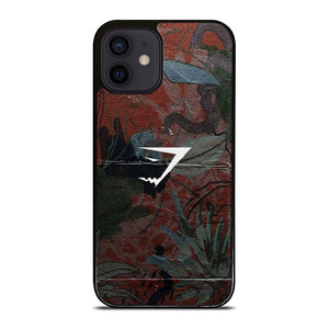 GYMSHARK FLORAL LEATHER iPhone 12 Mini Case Cover