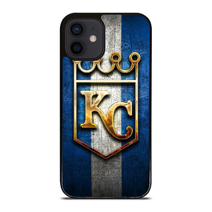 KANSAS CITY ROYALS GOLD EMBLEM iPhone 12 Mini Case Cover