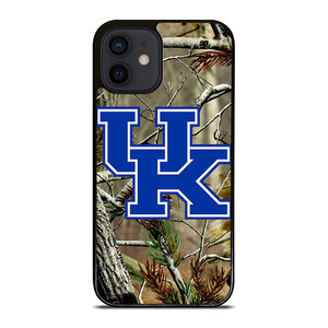 KENTUCKY WILDCATS UNIVERSITY CAMO LOGO iPhone 12 Mini Case Cover