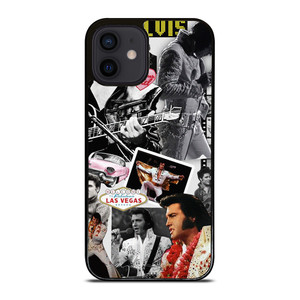 KING OF ROCK ELVIS PRESLEY COLLAGE iPhone 12 Mini Case Cover KING OF ROCK ELVIS PRESLEY COLLAGE iPhone 12 Mini Case Cover