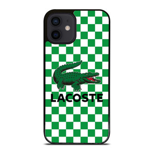 LACOSTE CHECKERBOARD LOGO iPhone 12 Mini Case Cover