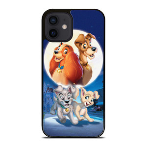 LADY AND THE TRAMP CARTOON DISNEY iPhone 12 Mini Case Cover LADY AND THE TRAMP CARTOON DISNEY iPhone 12 Mini Case Cover