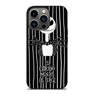 JACK SKELLINGTON NIGHTMARE BEFORE CHRISTMAS CARTOON iPhone 13 Pro Case Cover JACK SKELLINGTON NIGHTMARE BEFORE CHRISTMAS CARTOON iPhone 13 Pro Case Cover