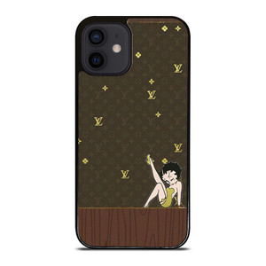 LOUIS VUITTON BETTY BOOP CARTOON iPhone 12 Mini Case Cover