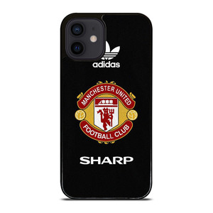 MANCHESTER UNITED ADIDAS RETRO iPhone 12 Mini Case Cover MANCHESTER UNITED ADIDAS RETRO iPhone 12 Mini Case Cover