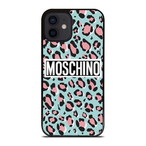 MOSCHINO LEOPARD SKIN iPhone 12 Mini Case Cover MOSCHINO LEOPARD SKIN iPhone 12 Mini Case Cover