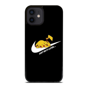 NIKE PIKACHU POKEMON JUST DO IT iPhone 12 Mini Case Cover NIKE PIKACHU POKEMON JUST DO IT iPhone 12 Mini Case Cover