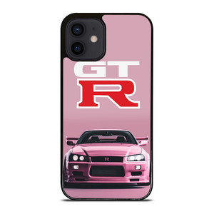 NISSAN GTR R34 PINK iPhone 12 Mini Case Cover