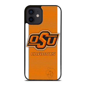 OSU OKAHOMA STATE COWBOYS CARBON LOGO iPhone 12 Mini Case Cover