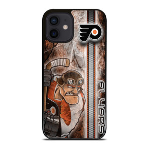 PHILADELPHIA FLYERS ICE HOCKEY GRUNGE LOGO iPhone 12 Mini Case Cover