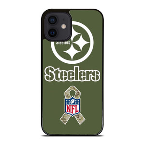 PITTSBURGH STEELERS NFL FOOTBALL BADGE iPhone 12 Mini Case Cover PITTSBURGH STEELERS NFL FOOTBALL BADGE iPhone 12 Mini Case Cover
