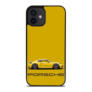 PORSCHE YELLOW SUPER CAR iPhone 12 Mini Case Cover
