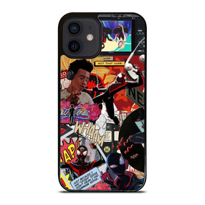SPIDER-MAN MILES MORALES COLLAGE iPhone 12 Mini Case Cover