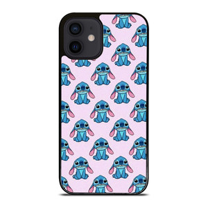 STITCH CARTOON PINK PATTERN iPhone 12 Mini Case Cover