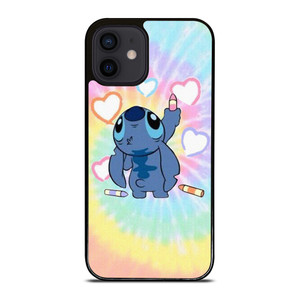 STITCH CARTOON TIE DYE PATTERN iPhone 12 Mini Case Cover