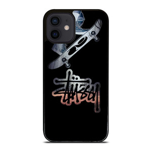STUSSY SKATEBOARD LOGO iPhone 12 Mini Case Cover STUSSY SKATEBOARD LOGO iPhone 12 Mini Case Cover