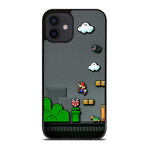 SUPER MARIO BROS CARBON GAMES iPhone 12 Mini Case Cover