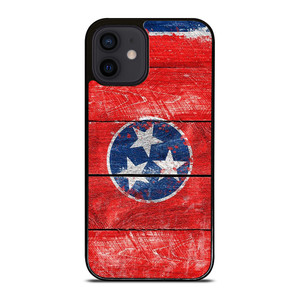 TENNESSEE FLAG WOOD LOGO iPhone 12 Mini Case Cover